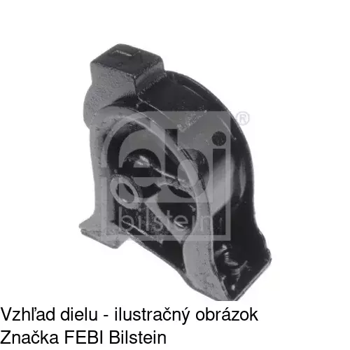 Silentblok motora POLCAR S2281021