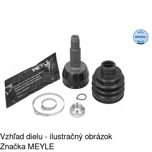 Vonkajší kĺb S40-1034 /POLCAR/ - obr. 1