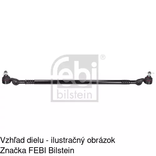 Tyč riadenia POLCAR S6041009