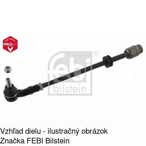 Tyč riadenia POLCAR S6095002