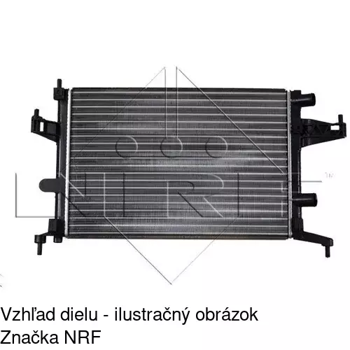 Brzdové dosky POLCAR S70-0021
