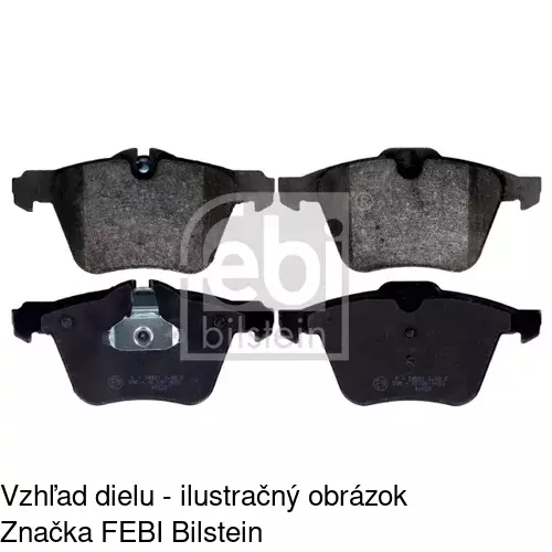 Brzdové dosky S70-0251 /POLCAR/ - obr. 5