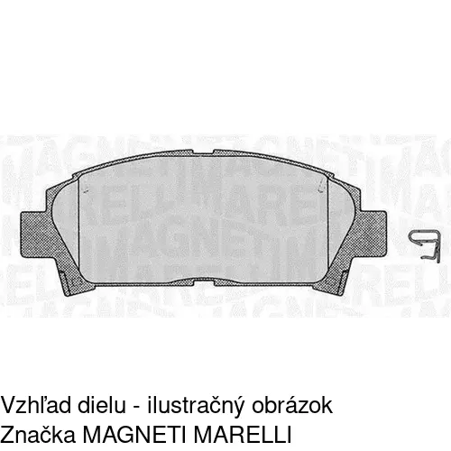 Brzdové dosky S70-0415 /POLCAR/ - obr. 3