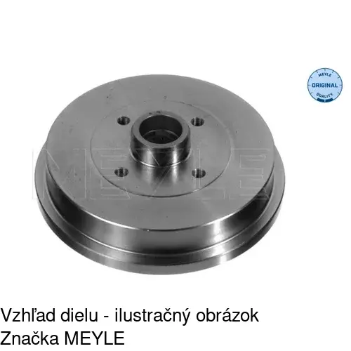 Brzdový kotúč S71-0105 /POLCAR/ - obr. 2