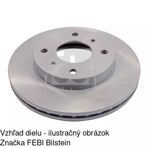 Brzdový kotúč S71-0120 /POLCAR/ - obr. 2