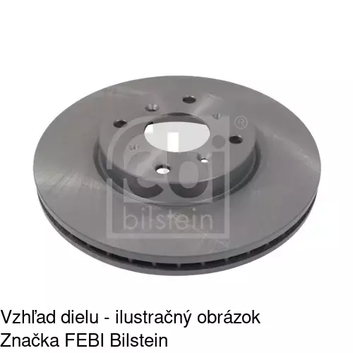 Brzdový kotúč S71-0256 /POLCAR/ - obr. 2