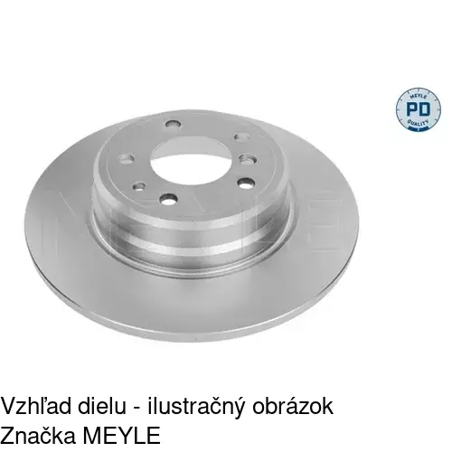 Brzdový kotúč S71-1377 /POLCAR/ - obr. 2