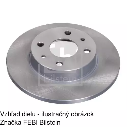 Brzdový kotúč S71-2102 /POLCAR/ - obr. 4