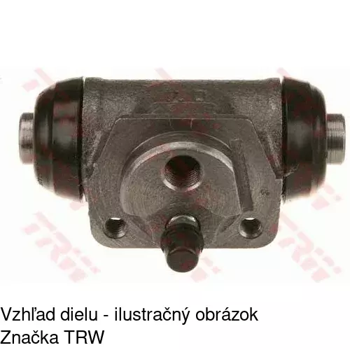 Brzdový valček S74-0040 /POLCAR/ - obr. 1