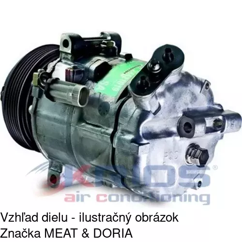 Kompresor AC POLCAR TSP0155357