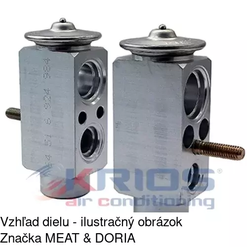 Expanzný ventil TSP0585111 /POLCAR/ - obr. 1