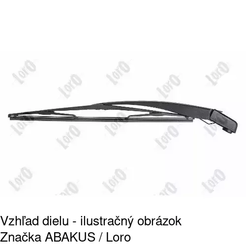 Lišta stierača W1T048S /POLCAR/ - obr. 4
