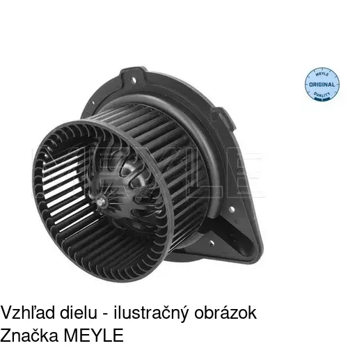 Ventilátory kúrenia 1308NU-1 /POLCAR/ - obr. 2