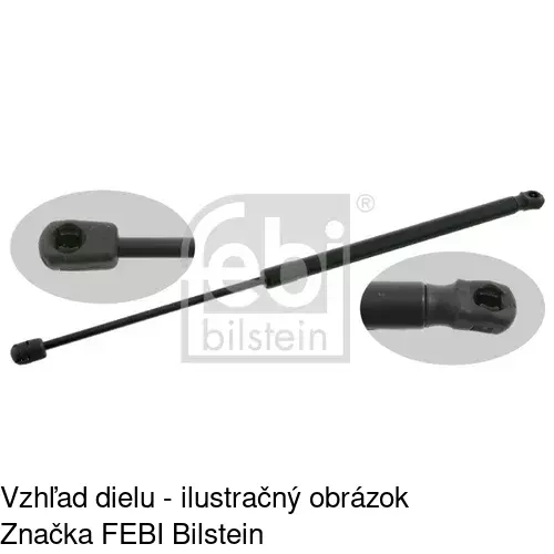 Plynová pružina 1322AB /POLCAR/ - obr. 3