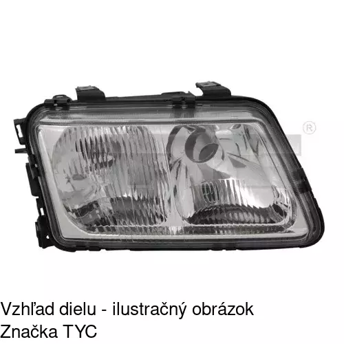 Hlavný reflektor POLCAR 1323095E