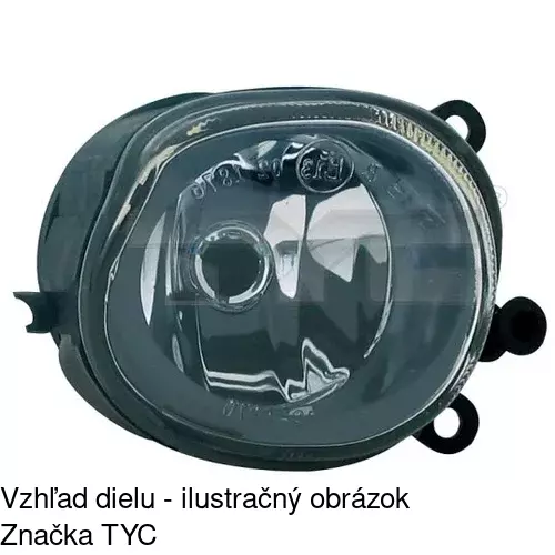Hmlové svetlo - predné POLCAR 1323292E