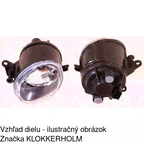 Hmlové svetlo - predné 1323301E /POLCAR/ - obr. 1