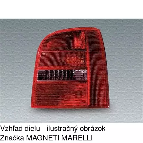 Zadné svetlo POLCAR 1325873E