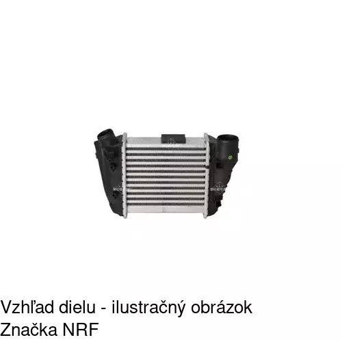 Chladiče vzduchu (Intercoolery) 1325J8-3 /POLCAR/ - obr. 1