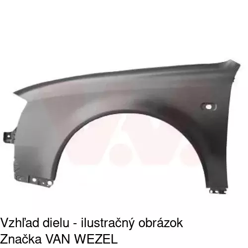 Predný blatník 132702-J /POLCAR/ - obr. 2