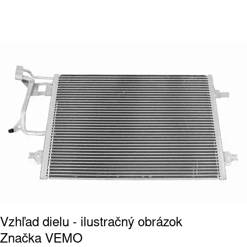 Chladiče klimatizácie POLCAR 1327K8C1