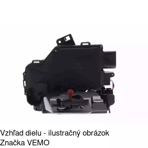 Vnútorná zámka dverí 1327ZC-2 /POLCAR/ - obr. 1