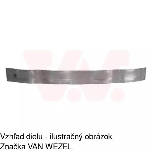 Výstuha nárazníka 133107-3 /POLCAR/ - obr. 1