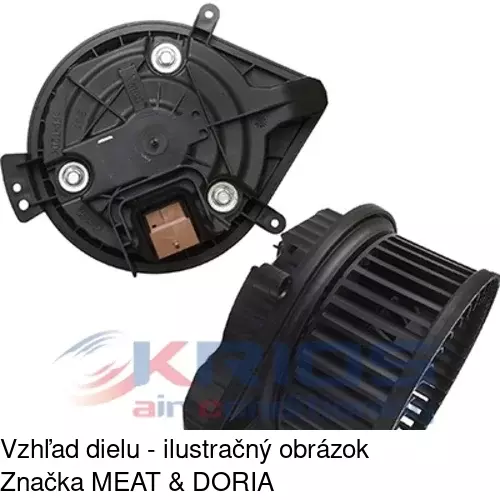 Ventilátory kúrenia 1334NU1X /POLCAR/ - obr. 2
