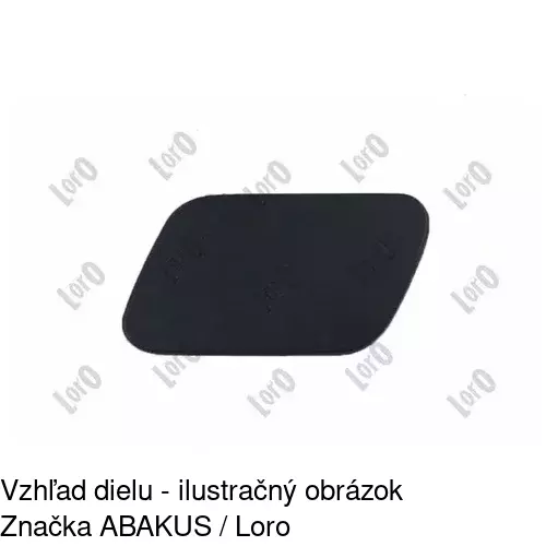 Záslepka ostrekovača svetla 13350711 /POLCAR/ - obr. 2