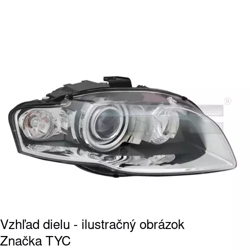 Hlavný reflektor POLCAR 1335098E