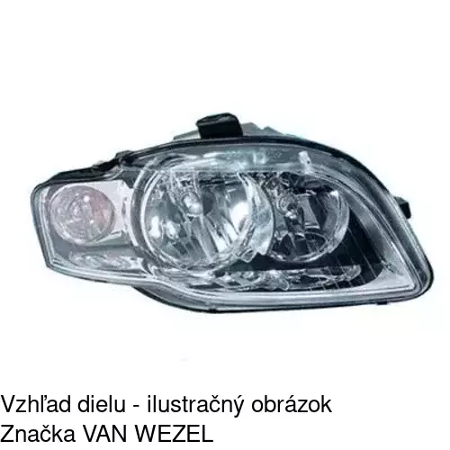 Hlavný reflektor 1335104E /POLCAR/ - obr. 4