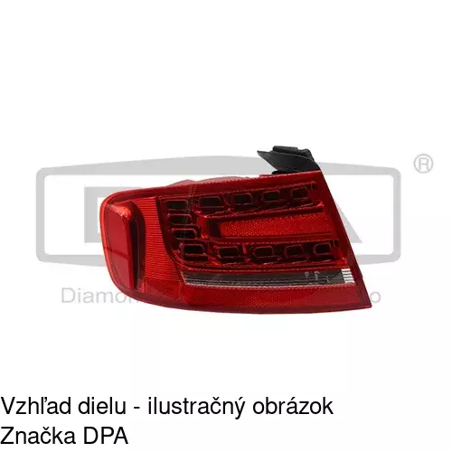 Zadné svetlo 1337877E /POLCAR/ - obr. 1