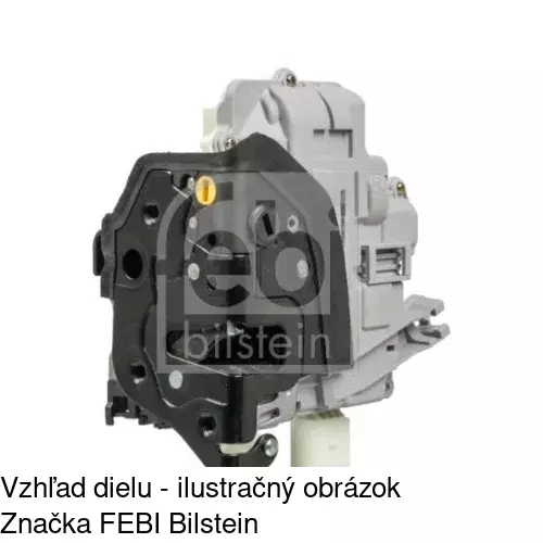 Vnútorná zámka dverí POLCAR 1337ZC-3