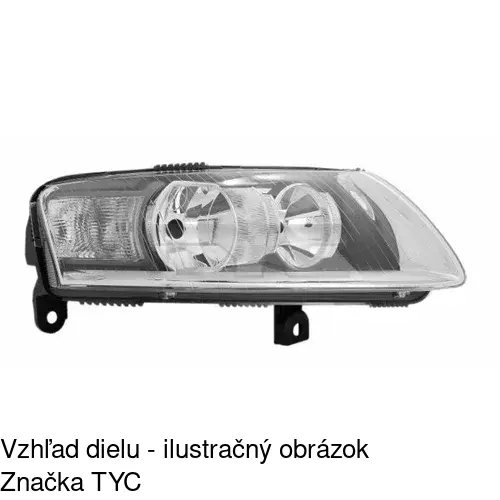 Hlavný reflektor POLCAR 133810-E