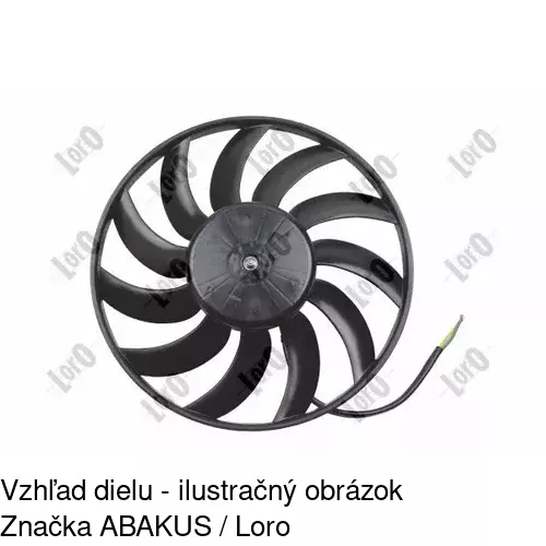 Ventilátory chladičov 133823W1 /POLCAR/ - obr. 2