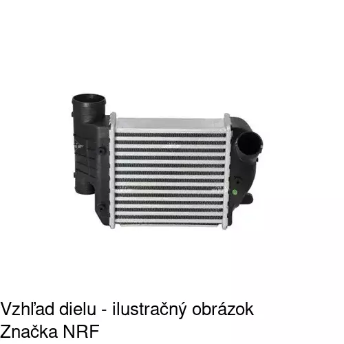 Chladiče vzduchu (Intercoolery) 1338J82X /POLCAR/ - obr. 1