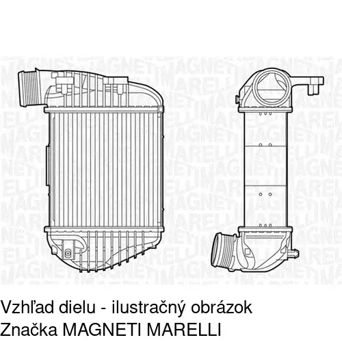Chladiče vzduchu (Intercoolery) POLCAR 1338J84X