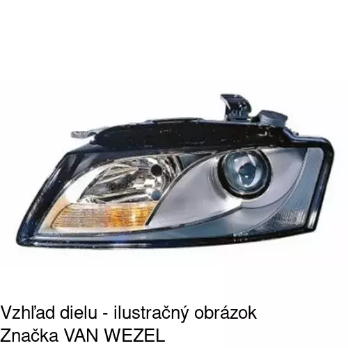 Hlavný reflektor POLCAR 135509-V