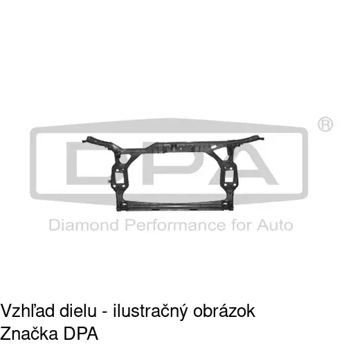 Predné čelo 13D104-0 /POLCAR/ - obr. 1