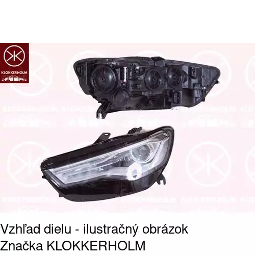 Hlavný reflektor POLCAR 13E1105H