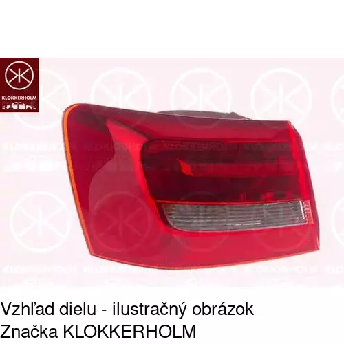 Zadné svetlo POLCAR 13E187-X