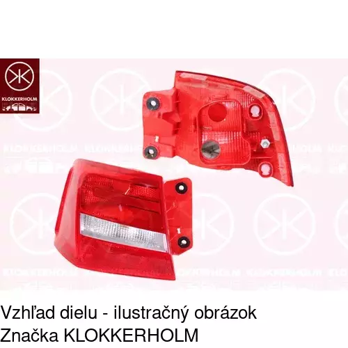 Zadné svetlo POLCAR 13E1880E