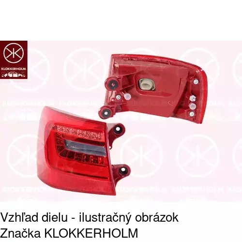Zadné svetlo POLCAR 13E1882X
