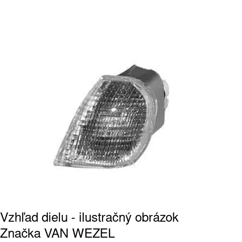 Predná smerovka 1402200E /POLCAR/ - obr. 3