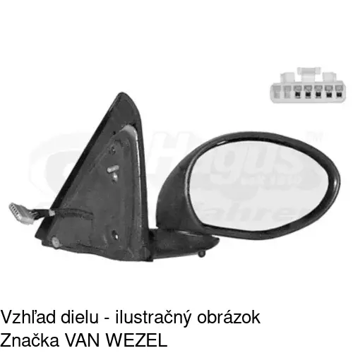 Vonkajšie zrkadlo 1404524E /POLCAR/ - obr. 4