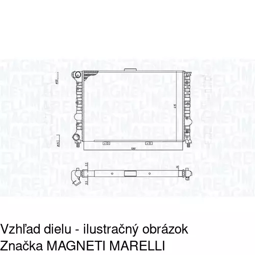 Chladiče vody POLCAR 140808A3