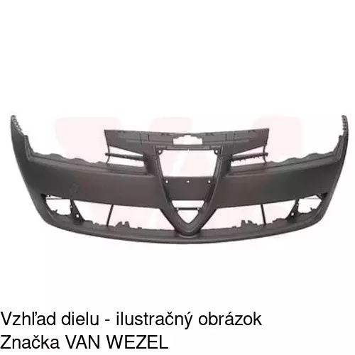 Predný nárazník 141107 /POLCAR/ - obr. 1