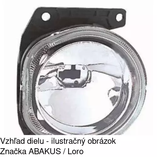 Hmlové svetlo - predné 141129-E /POLCAR/ - obr. 5