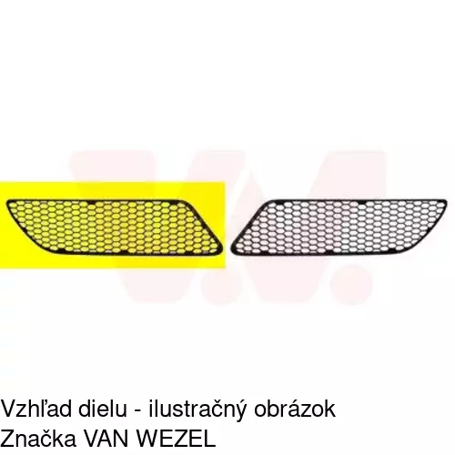 Kryt v nárazníku POLCAR 142027-2