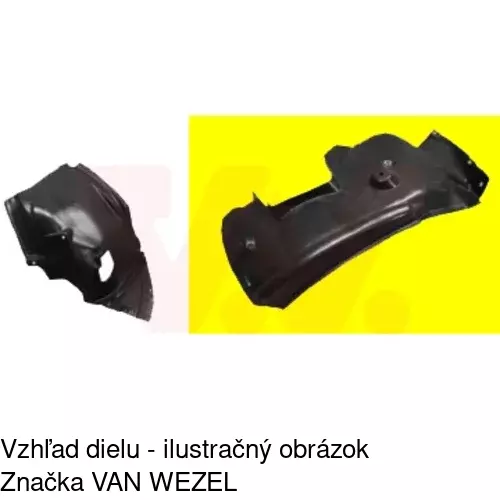 Podblatník (plast) 2001FL2T /POLCAR/ - obr. 1